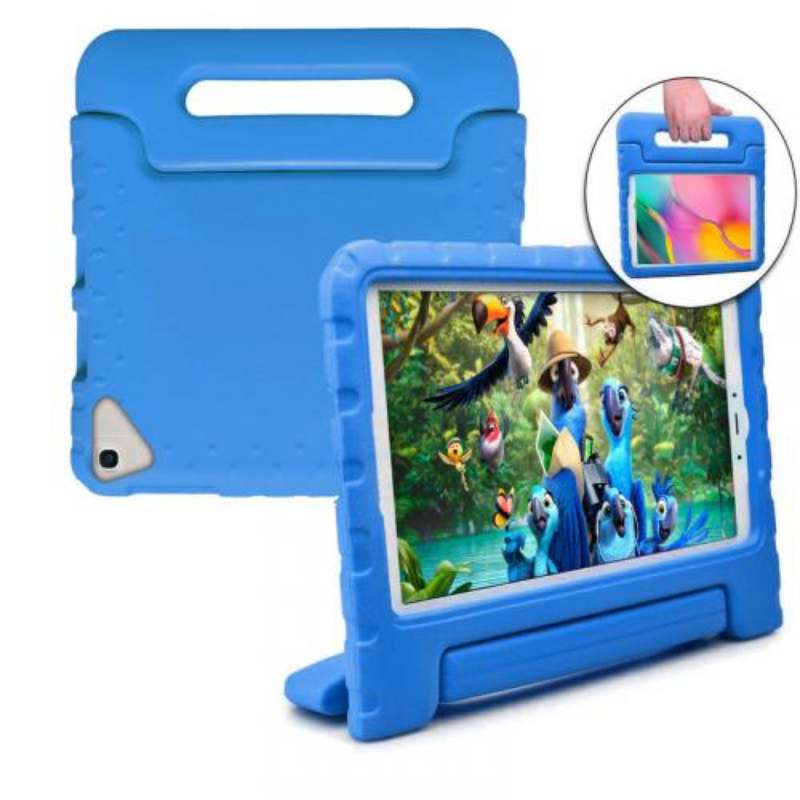 SAMSUNG TAB A 8.0 (2019) SM-T290 Kids with Carry Handle | Blue